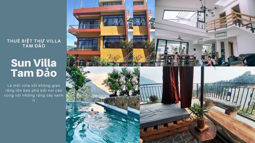 Top 21 Biệt thư Villa Tam Đảo Vĩnh Phúc giá rẻ đẹp có hồ bơi cho thuê