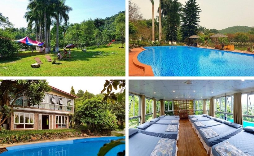 Top 20 Resort biệt thự villa gần Hà Nội giá rẻ view đẹp có hồ bơi nguyên căn