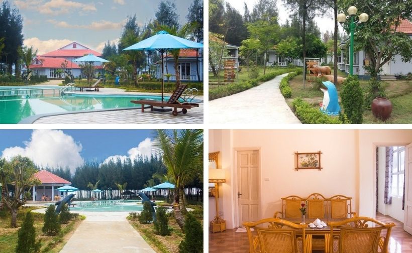 Top 10 Resort biệt thự villa Hải Tiến giá rẻ đẹp view sát biển có hồ bơi